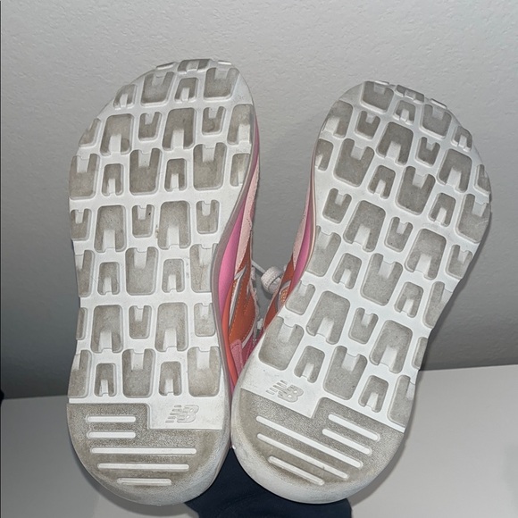 New Balance Women's 57/40 Pink and Orange Sneakers - Picture 7 of 7
